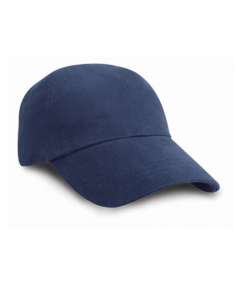 Low Profile Heavy Brushed Cotton Cap Navy
